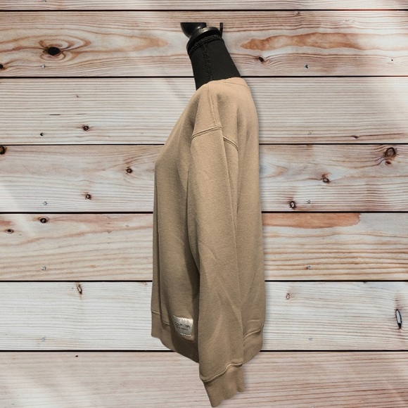 Calvin Klein Women’s Crew Neck Beige Sweater Size:Small - Picture 2 of 8